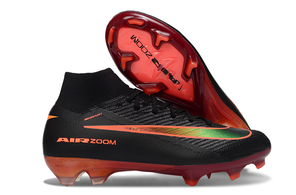 AIR ZOOM MERCURIAL HIGH VAPOR BLACK ORANGE