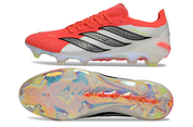 PREDATOR ACCURACY FG WHITE RED CORAL
