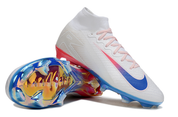 AIR ZOOM MERCURIAL HIGH VAPOR 16 WHITE BLUE PINK