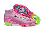 AIR ZOOM MERCURIAL HIGH SUPERFLY PINK GREEN