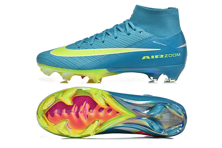 AIR ZOOM MERCURIAL HIGH SUPERFLY BLUE YELLOW