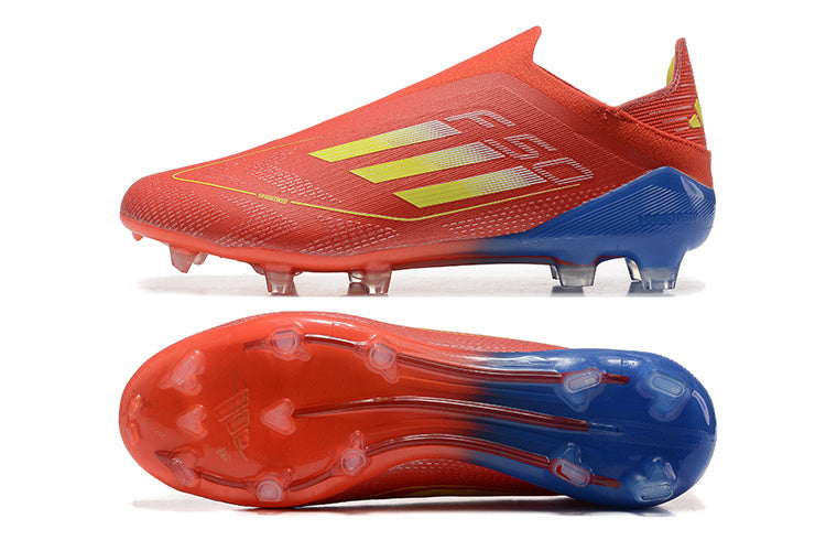 F50 ELITE LACELESS RED YELLOW BLUE