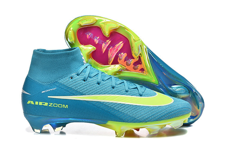 AIR ZOOM MERCURIAL HIGH SUPERFLY BLUE YELLOW