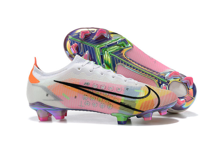 MERCURIAL VAPOR 14 ELITE WHITE PINK YELLOW
