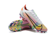 MERCURIAL VAPOR 14 ELITE WHITE PINK YELLOW