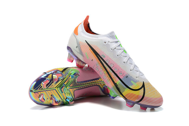 MERCURIAL VAPOR 14 ELITE WHITE PINK YELLOW