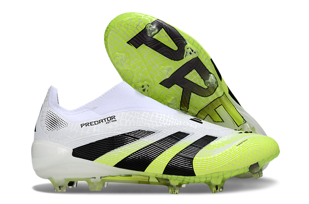 PREDATOR ELITE RADIANT LACELESS WHITE YELLOW