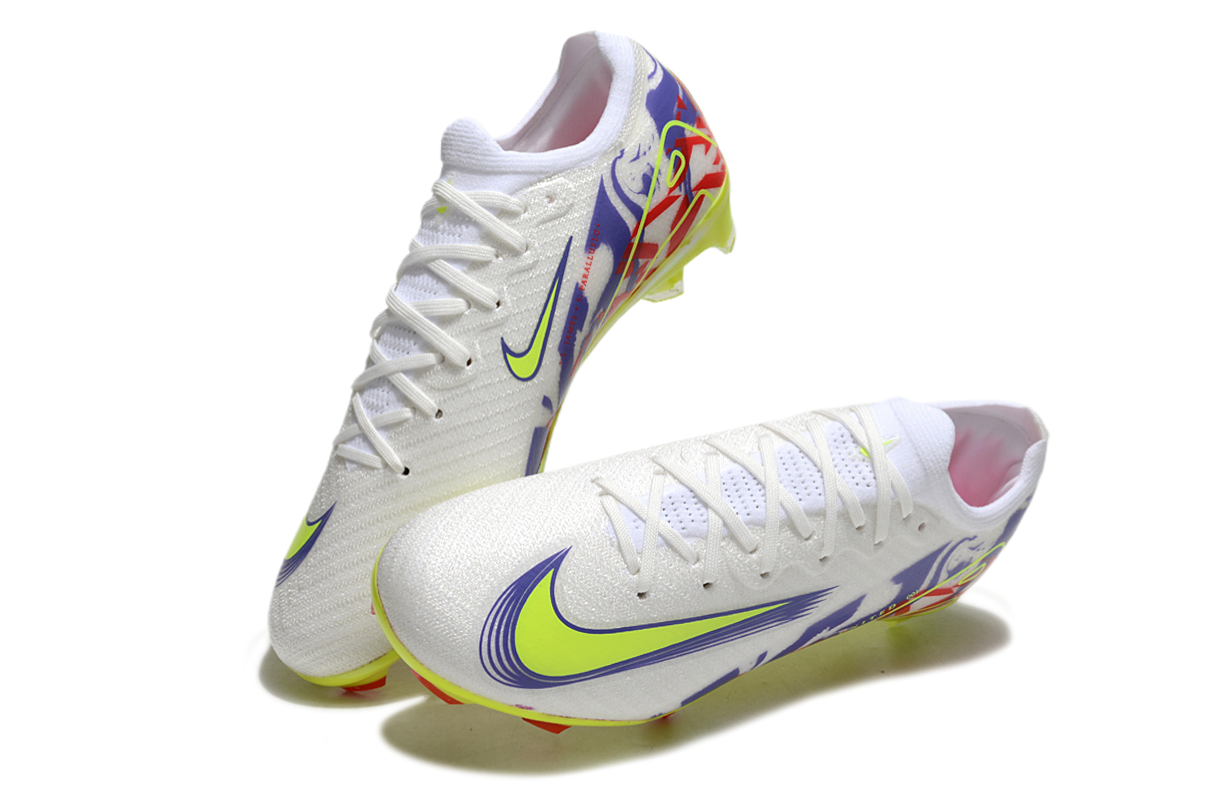 AIR ZOOM MERCURIAL VAPOR 16 ELITE WHITE PURPLE YELLOW