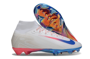 AIR ZOOM MERCURIAL HIGH VAPOR 16 WHITE BLUE PINK