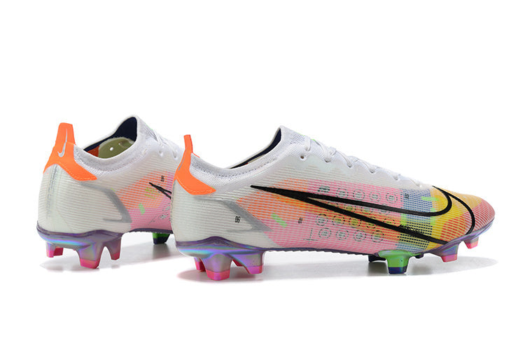 MERCURIAL VAPOR 14 ELITE WHITE PINK YELLOW